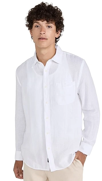 Faherty Linen Laguna Shirt 8 Faherty Linen Laguna Shirt - Image 6
