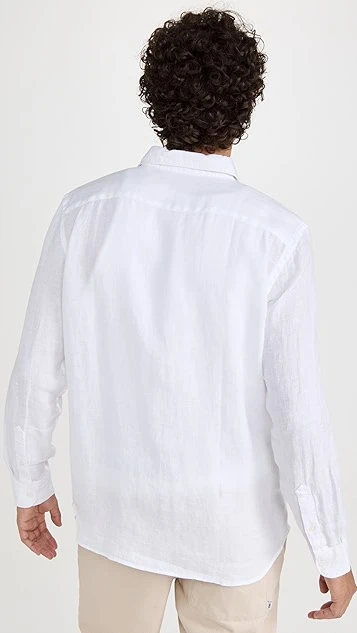 Faherty Linen Laguna Shirt 5 Faherty Linen Laguna Shirt - Image 3