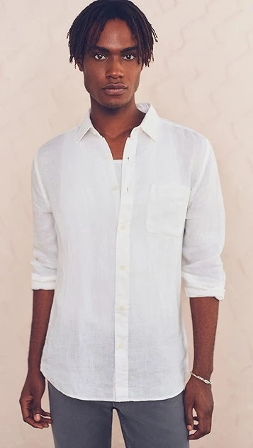 Faherty Linen Laguna Shirt 3 Faherty Linen Laguna Shirt