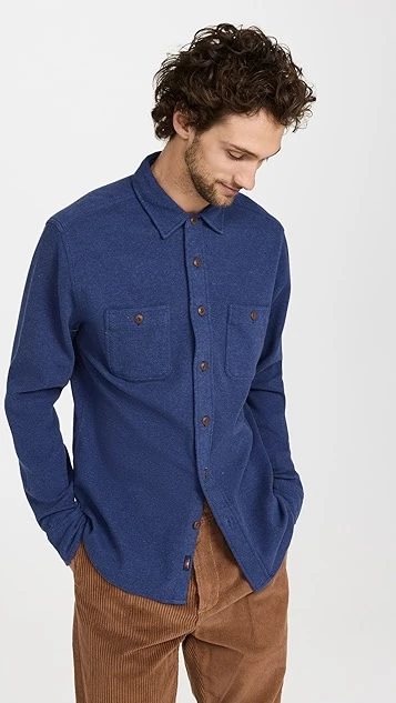 Faherty Knit Alpine Shirt 3 Faherty Knit Alpine Shirt