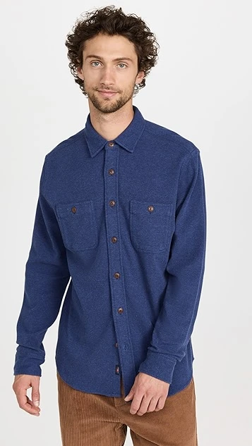 Faherty Knit Alpine Shirt 9 Faherty Knit Alpine Shirt - Image 7