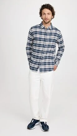 Faherty The Movement Flannel Shirt -Shopbop faher305641e8c3 1670354980461 2 0. UX357 QL90