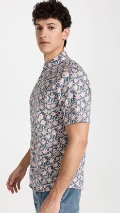 Faherty Short Sleeve Breeze Shirt 11 Faherty Short Sleeve Breeze Shirt -Shopbop faher305951cfd4 1679685505148 2 0. UX357 QL90