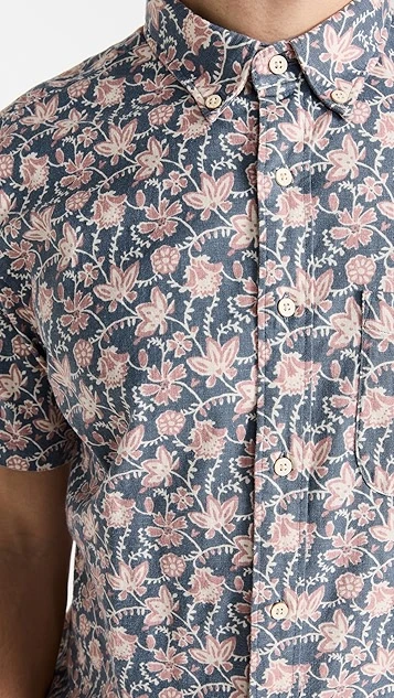 Faherty Short Sleeve Breeze Shirt 9 Faherty Short Sleeve Breeze Shirt - Image 7