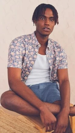 Faherty Short Sleeve Breeze Shirt 13 Faherty Short Sleeve Breeze Shirt -Shopbop faher305951cfd4 1683301809874 2 0. UX357 QL90