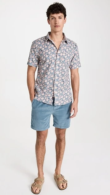 Faherty Drawstring Cord 6" Shorts 6 Faherty Drawstring Cord 6" Shorts - Image 4