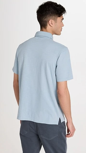 Faherty Sunwashed T Shirt Polo 4 Faherty Sunwashed T Shirt Polo - Image 2