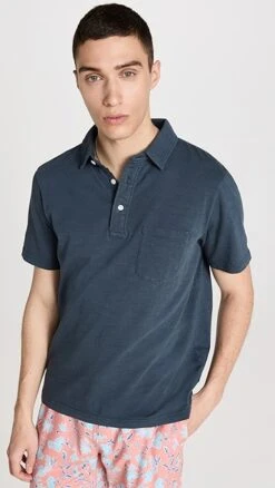 Faherty Sunwashed Polo