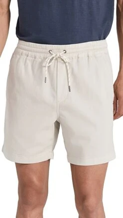 Faherty Essential 6.25" Drawstring Shorts -Shopbop faher3063614143 1682973522873 2 0. UX357 QL90
