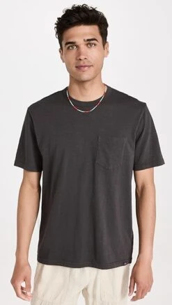Faherty Sunwashed Pocket Tee