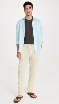 Faherty Linen Drawstring Pants -Shopbop faher30650203f7 1682973517602 2 0. UX357 QL90