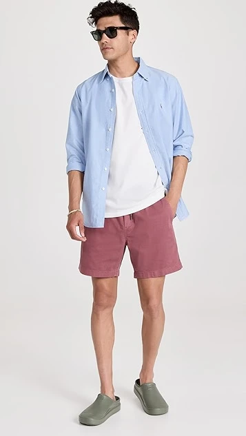 Faherty Essential Drawstring 6" Shorts 6 Faherty Essential Drawstring 6" Shorts - Image 4