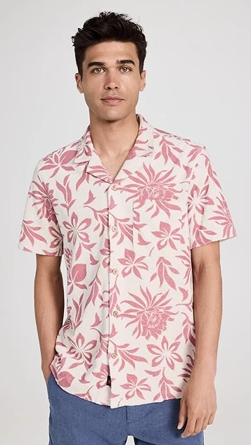 Faherty Cabana Towel Terry Shirt 3 Faherty Cabana Towel Terry Shirt