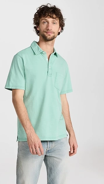 Faherty Sunwashed T-Shirt Polo 3 Faherty Sunwashed T-Shirt Polo