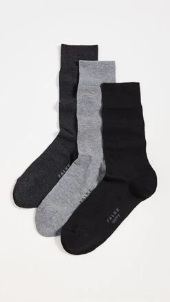Falke Happy Crew Socks 3 Pack