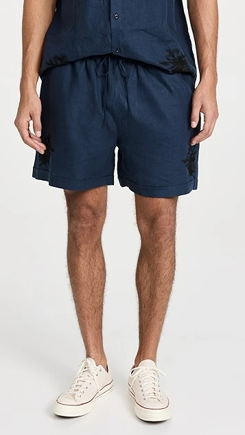 Fanm Mon Preko Linen Pull On 5" Shorts 9 Fanm Mon Preko Linen Pull On 5" Shorts - Image 7