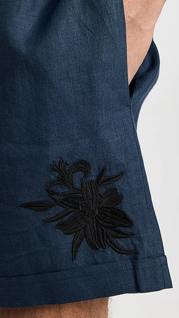 Fanm Mon Preko Linen Pull On 5" Shorts 7 Fanm Mon Preko Linen Pull On 5" Shorts - Image 5