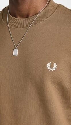 Fred Perry Crew Neck Sweatshirt -Shopbop fperr3059367858 1675367569122 2 0. UX357 QL90