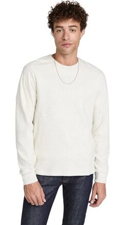 FRAME Long Sleeve Crewneck Sweatshirt -Shopbop frame3100416055 1638558477645 2 0. UX357 QL90