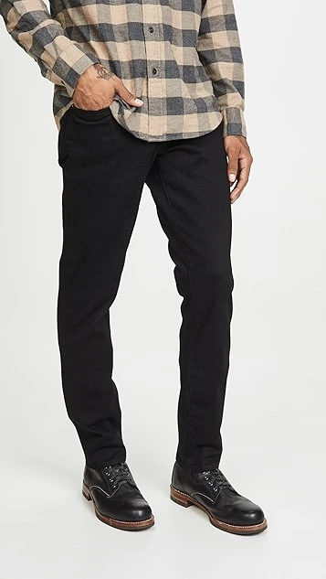FRAME L'Homme Slim Denim Jeans In Noir Wash 3 FRAME L'Homme Slim Denim Jeans In Noir Wash