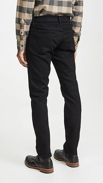 FRAME L'Homme Slim Denim Jeans In Noir Wash 4 FRAME L'Homme Slim Denim Jeans In Noir Wash - Image 2