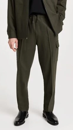 FRAME Flannel Travel Cargo Pants