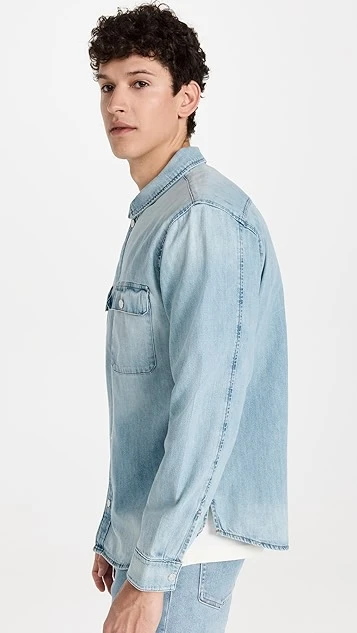 FRAME Denim Shirt 5 FRAME Denim Shirt - Image 3