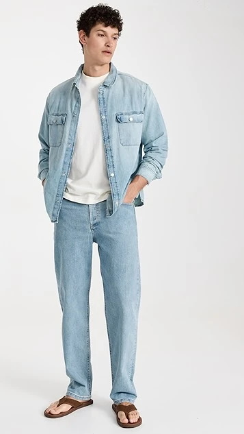 FRAME Denim Shirt 6 FRAME Denim Shirt - Image 4