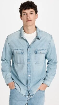 FRAME Denim Shirt 15 FRAME Denim Shirt -Shopbop frame3220993804 1679693633249 2 0. UX357 QL90