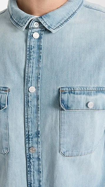 FRAME Denim Shirt 7 FRAME Denim Shirt - Image 5