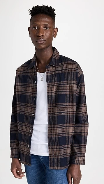 FRAME Relaxed Long Sleeve Shirt 3 FRAME Relaxed Long Sleeve Shirt