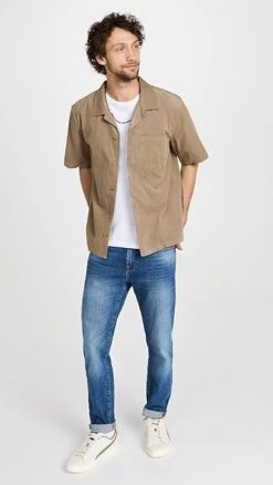 FRAME Light Weight Cord Camp Collar Shirt -Shopbop frame3221815230 1677863361389 2 0. UX357 QL90