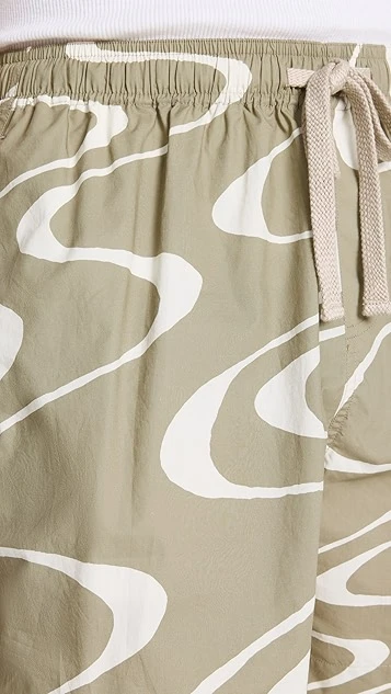 FRAME Abstract Wave Graphic Shorts (6" Inseam) 7 FRAME Abstract Wave Graphic Shorts (6" Inseam) - Image 5