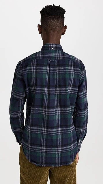 Gitman Vintage Shaggy Flannel Button-Down Shirt 4 Gitman Vintage Shaggy Flannel Button-Down Shirt - Image 2
