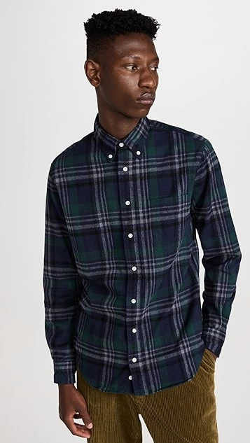 Gitman Vintage Shaggy Flannel Button-Down Shirt 3 Gitman Vintage Shaggy Flannel Button-Down Shirt