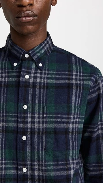 Gitman Vintage Shaggy Flannel Button-Down Shirt 7 Gitman Vintage Shaggy Flannel Button-Down Shirt - Image 5