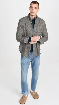 Gitman Vintage Fall Cotton Tweed Check -Shopbop gitma304901c3c8 1664302889603 2 0. UX357 QL90