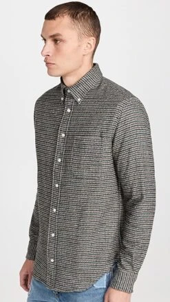 Gitman Vintage Fall Cotton Tweed Check -Shopbop gitma304901c3c8 1664302889924 2 0. UX357 QL90