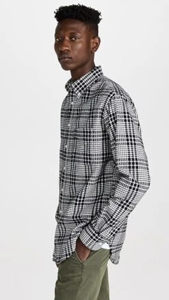 Gitman Vintage Black Large Houndstooth Check -Shopbop gitma304921c3c8 1664209552007 2 0. UX357 QL90