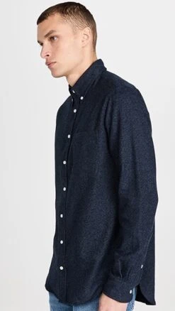 Gitman Vintage Navy Cotton Tweed 11 Gitman Vintage Navy Cotton Tweed -Shopbop gitma304931af4f 1664288125316 2 0. UX357 QL90