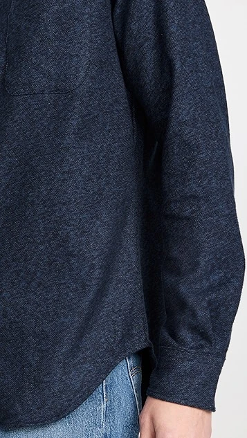 Gitman Vintage Navy Cotton Tweed 7 Gitman Vintage Navy Cotton Tweed - Image 5