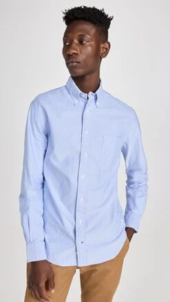 Gitman Vintage Blue Oxford -Shopbop gitma304961a569 1664209461930 2 0. UX357 QL90
