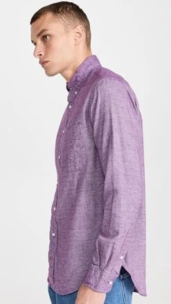 Gitman Vintage Brushed Chambray Button Down Shirt 11 Gitman Vintage Brushed Chambray Button Down Shirt -Shopbop gitma3050010dad 1664316131314 2 0. UX357 QL90