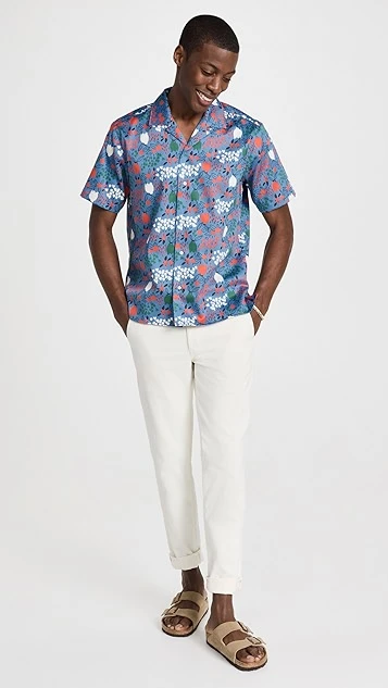 Gitman Vintage Tulip Fields Camp Collar Shirt 6 Gitman Vintage Tulip Fields Camp Collar Shirt - Image 4