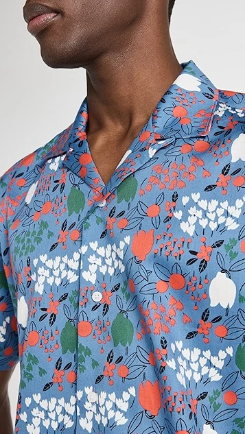 Gitman Vintage Tulip Fields Camp Collar Shirt 7 Gitman Vintage Tulip Fields Camp Collar Shirt - Image 5