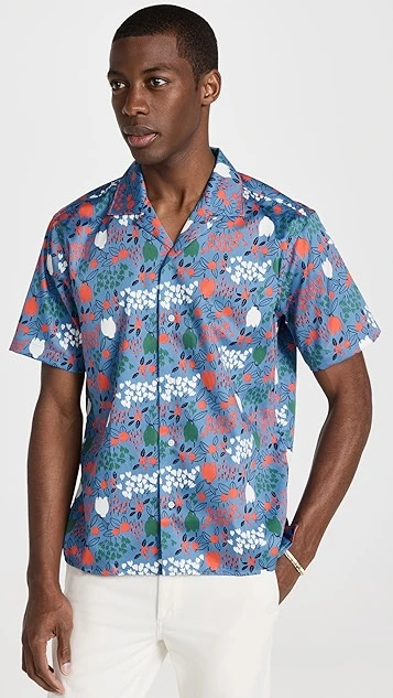 Gitman Vintage Tulip Fields Camp Collar Shirt 3 Gitman Vintage Tulip Fields Camp Collar Shirt