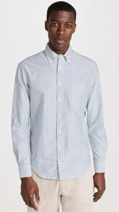 Gitman Vintage Striped Oxford Button Down Shirt -Shopbop gitma305031ba2d 1680211821534 2 0. UX357 QL90
