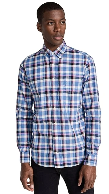 Gitman Vintage Archive Madras Button Down Shirt 9 Gitman Vintage Archive Madras Button Down Shirt - Image 7