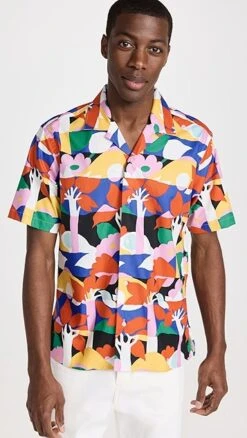 Gitman Vintage Echo Park Camp Collar Shirt