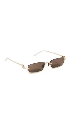Gucci GG Upside Down Super Narrow Sunglasses -Shopbop gucii203761c412 1675119724595 2 0. UX357 QL90